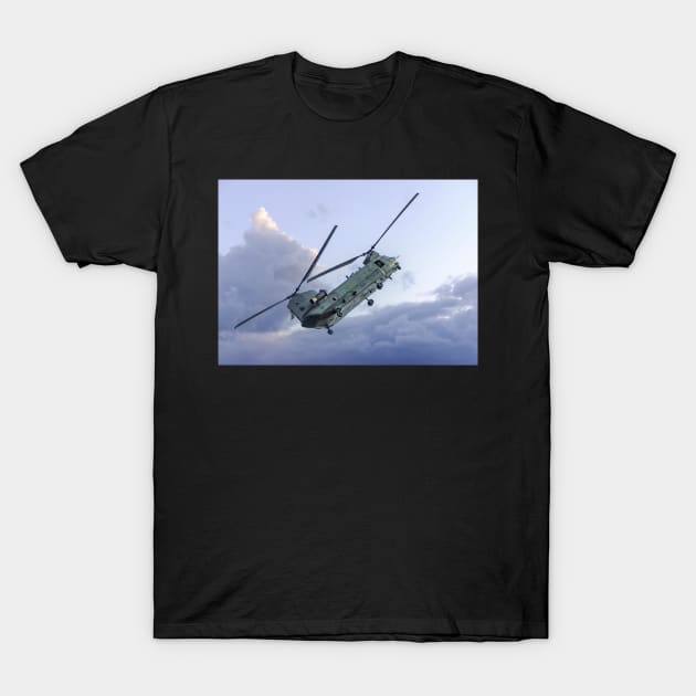 Boeing CH-47 Chinook Climbing T-Shirt by TMcG72